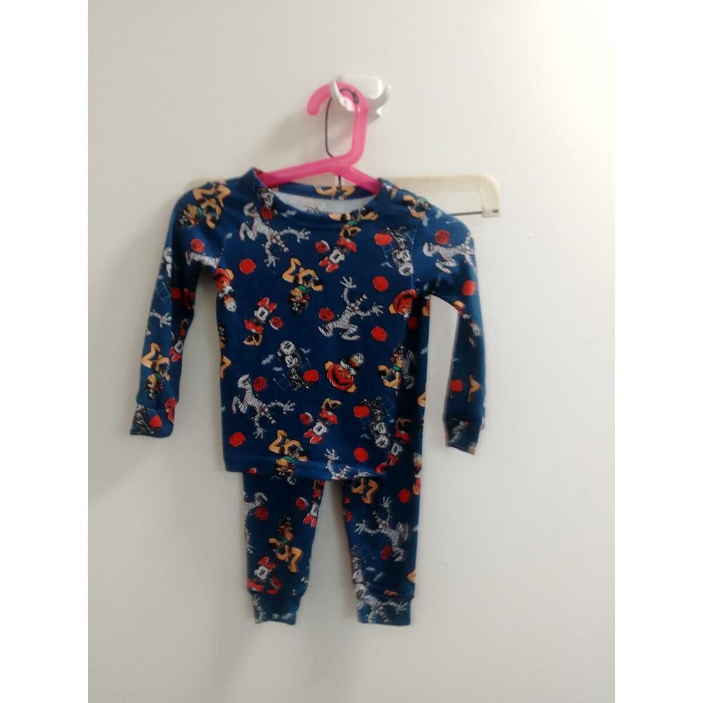 "Disney, Halloween, Mickey and Friends", Long Sleeve, Little Kids Pajama Set
